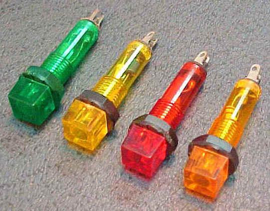 หลอดนีออนเหลี่ยมจิ๋วสีเหลือง